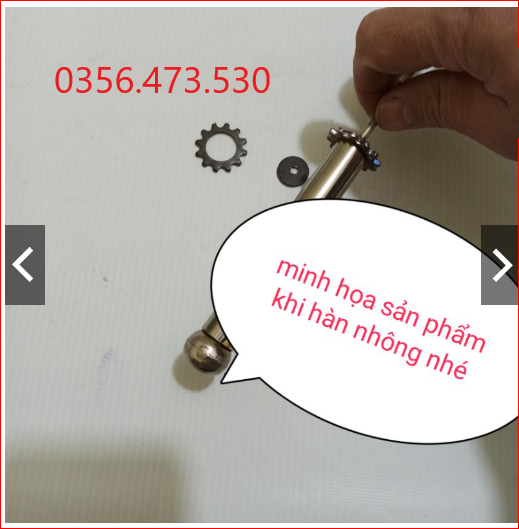 Bộ răng chế xiên nướng _ Nhông đề xe máy chế xiên nướng thịt quay tự động